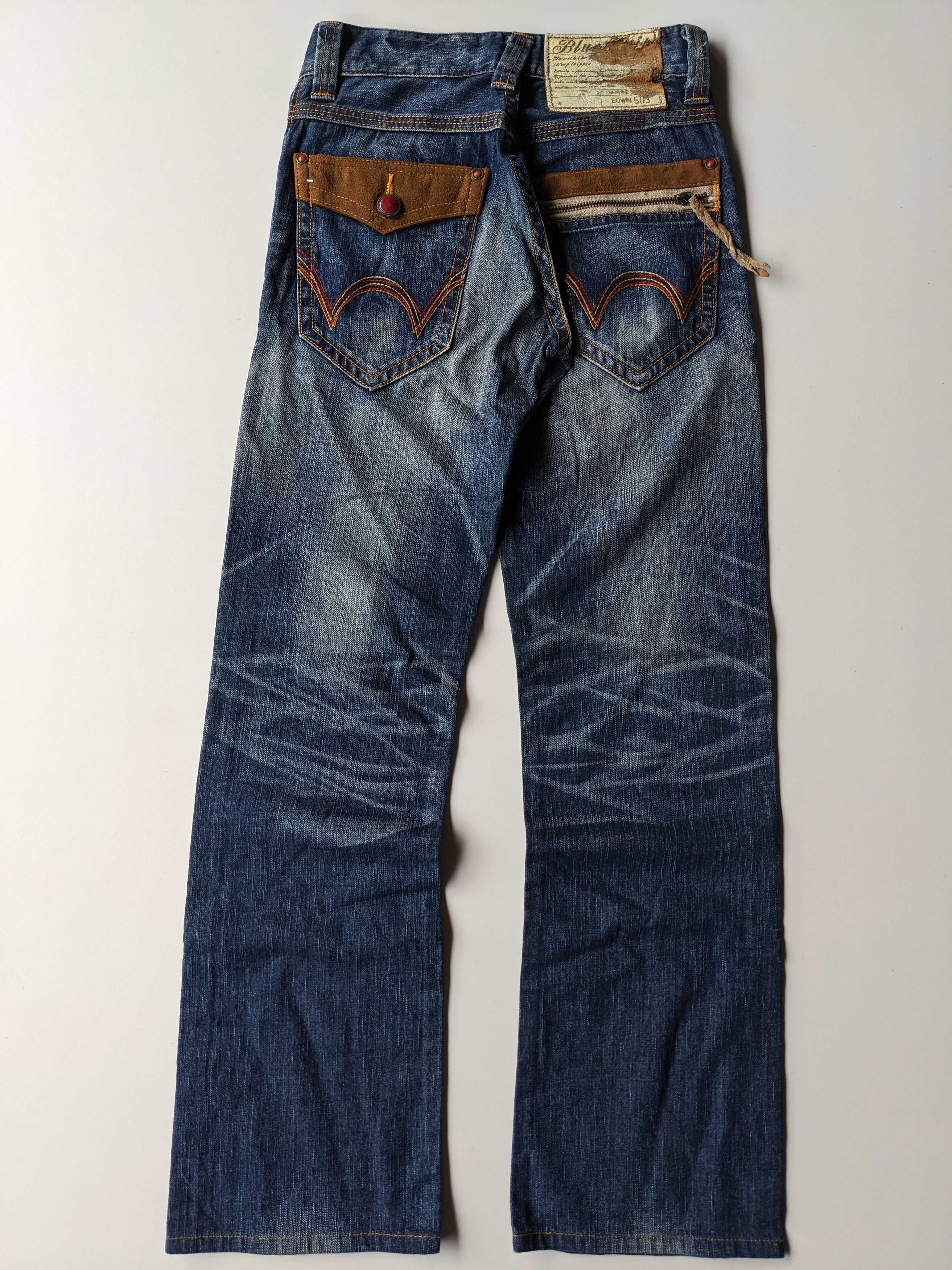 Edwin × If Six Was Nine Edwin 503 flare faded jeans Size US 28 / EU 44 - 3 Thumbnail