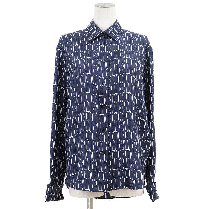 Dior Dior Christian Dior Silk Long Sleeve Shirt Textile Tops DUTY FREE for USA Size ONE SIZE - 1 Thumbnail