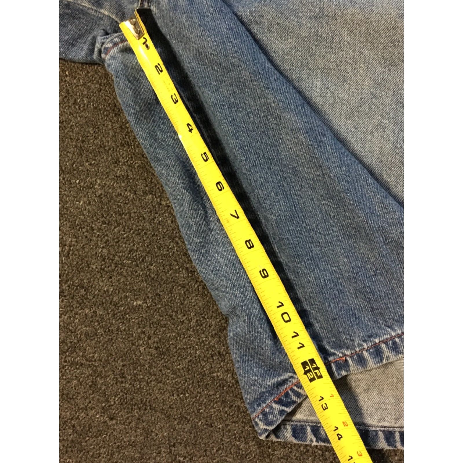 JNCO VINTAGE 90s Breakin’ Jean Shorts 38 - Break Dancing Baggy Hip Hop NYC NYC Blues Denim Jnco Jeans Grunge Run DMC Urban Cargo Men Size US 38 / EU 54 - 7 Thumbnail