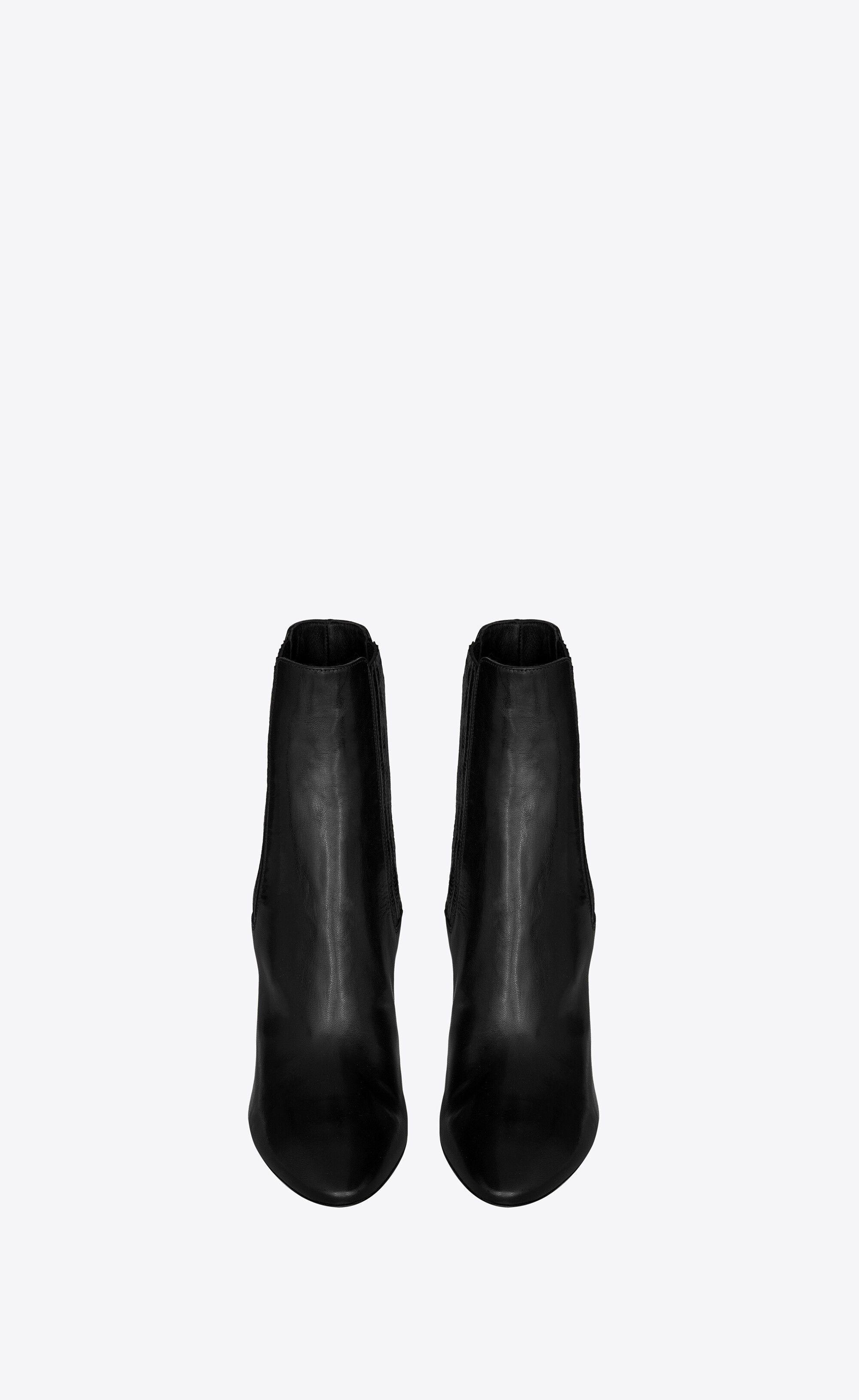 Saint Laurent Paris o1tp1o1224 Lou Chelsea Booties in Smooth Leather in Black Size US 6.5 / IT 36.5 - 3 Thumbnail