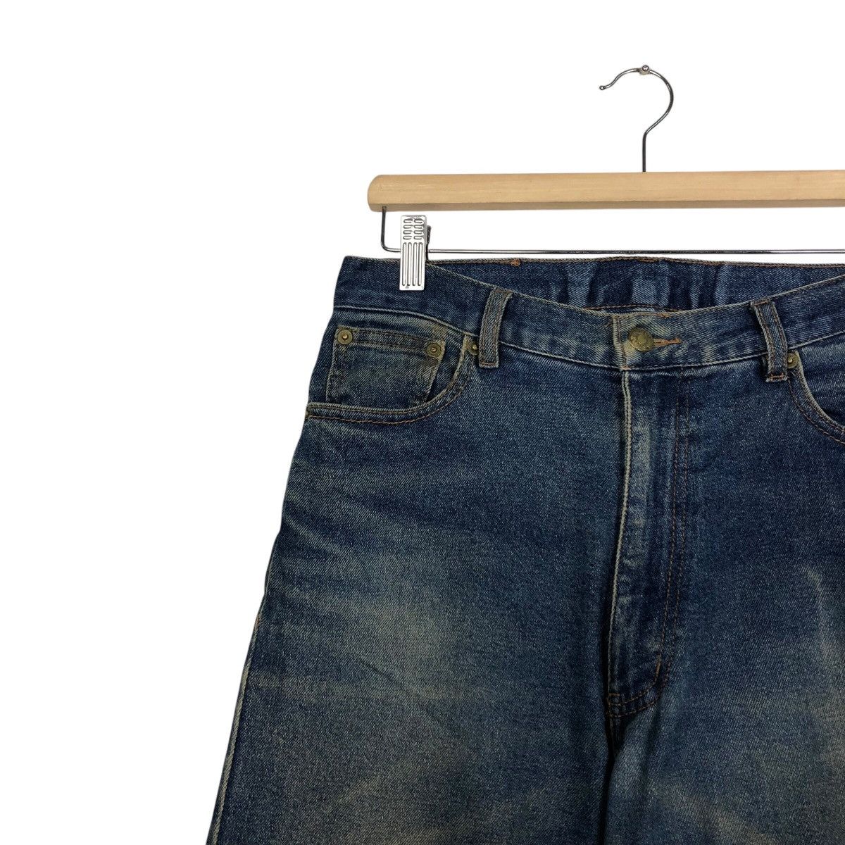 Japanese Brand × Vintage 📌Vintage Denim Jeans Osj Biker Issey Miyake Size US 30 / EU 46 - 8 Thumbnail