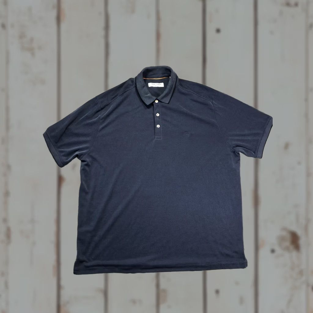 Tommy Bahama Tommy Bahama IslandZone Polo Shirt Mens 2XL Blue Stripe Short Sleeve Polo Shirt Mens Size US XXL / EU 58 / 5 - 1 Thumbnail