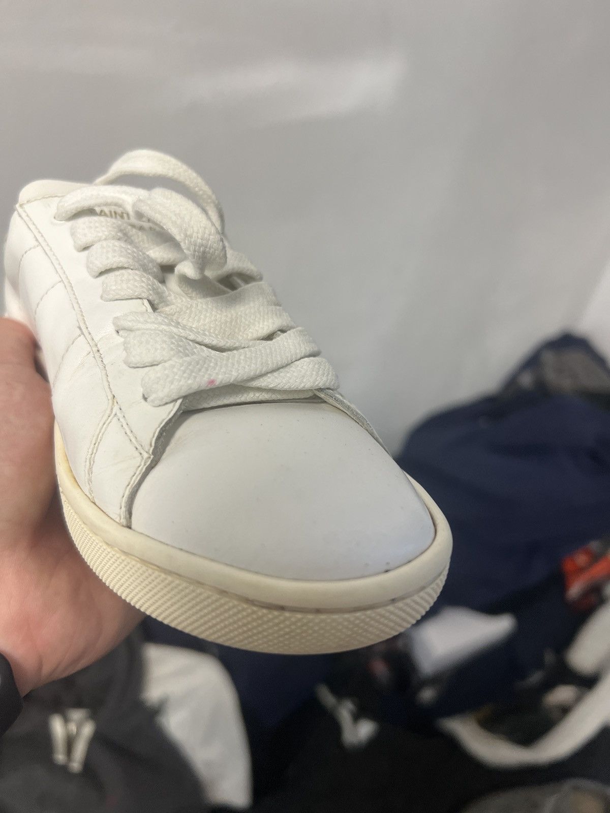 Saint Laurent Paris Saint Laurent Paris Womens Shoes Size 36 White Size US 5 / IT 35 - 15 Thumbnail