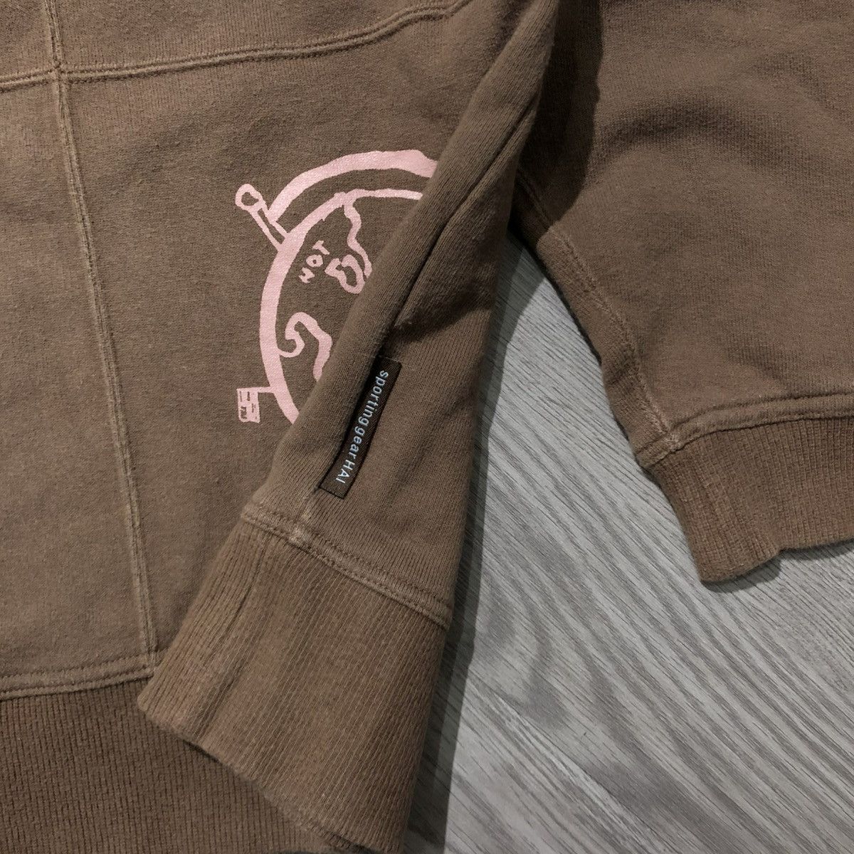 Issey Miyake Vintage Issey Miyake Hai Sporting Gear Brown Crewneck Size US L / EU 52-54 / 3 - 7 Thumbnail