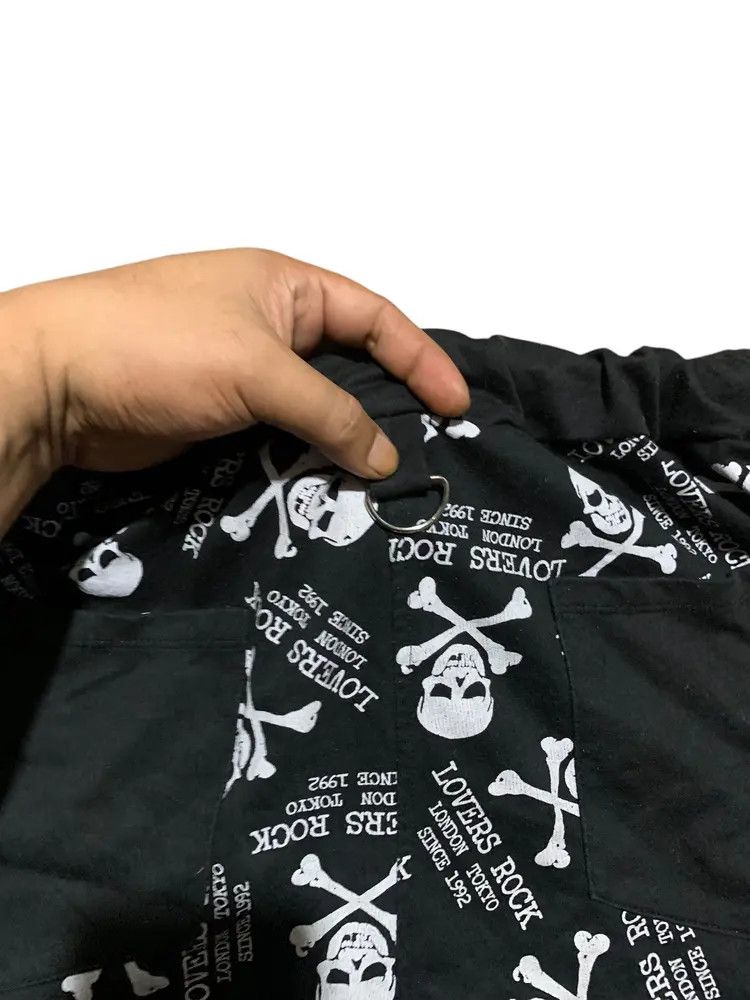 20471120 2000s SuperLovers - skull print longrise harem pants Size US 31 - 5 Thumbnail
