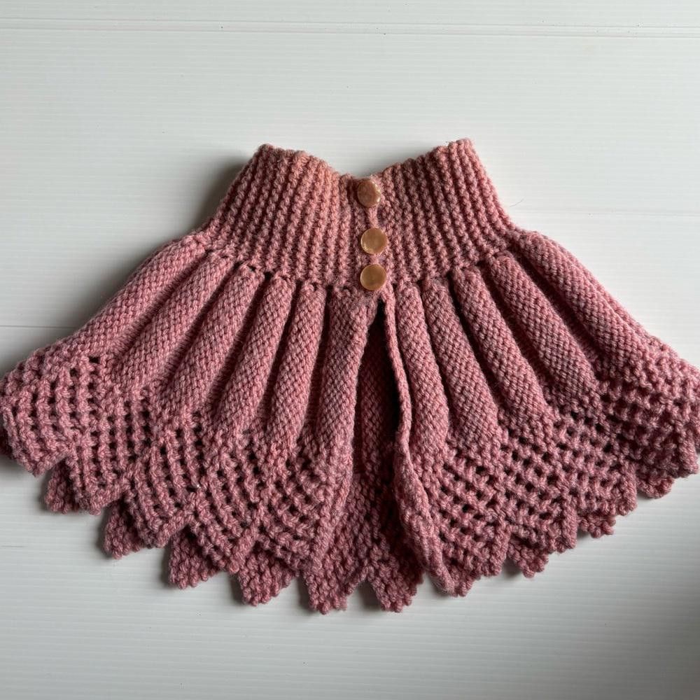 Designer Knitted Neck Warmer Coquette Style Size ONE SIZE - 1 Thumbnail