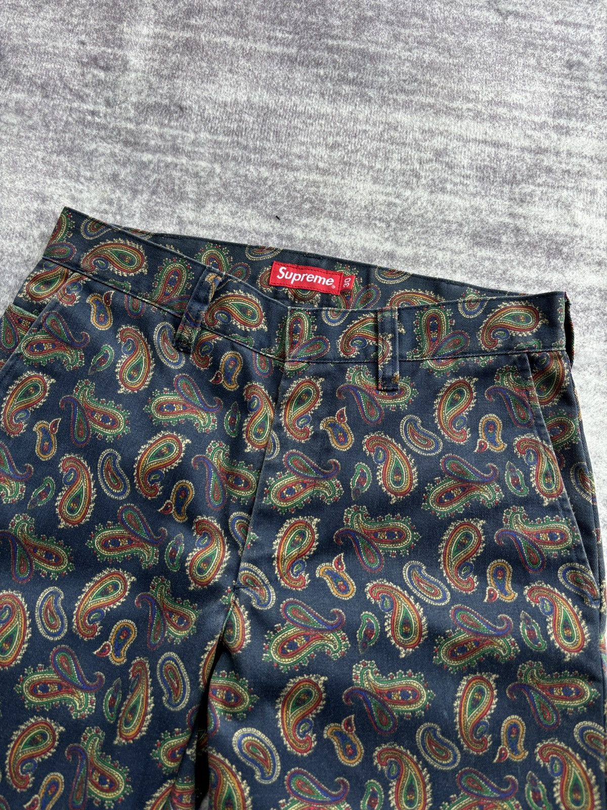 Supreme Supreme Paisley Work Pants 30 Size US 30 / EU 46 - 6 Thumbnail