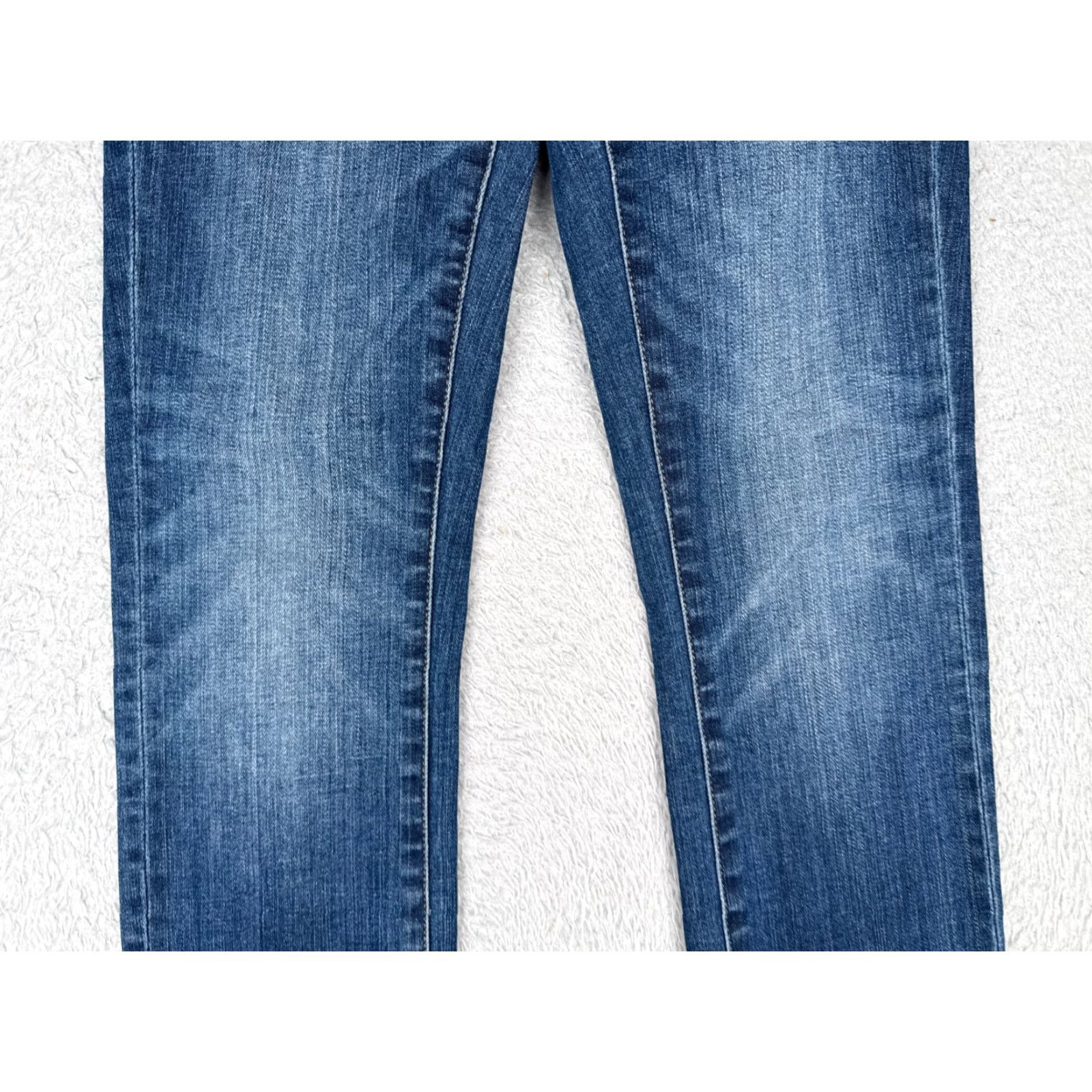 Madewell Madewell Jeans Womens 24 Blue Denim High Riser Skinny Cotton Blend Tapered 24x28 Size 42" / US 20 - 3 Thumbnail