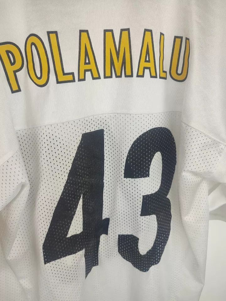 Vintage Vintage jersey NFL Pittsburgh Steelers- Polamalu #43 Size US L / EU 52-54 / 3 - 6 Thumbnail