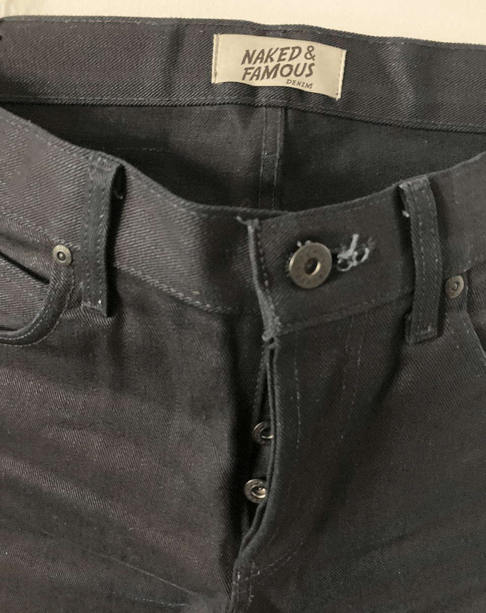 Naked & Famous Naked & Famous Denim Selvedge Jeans — Black/Indigo Fading Size US 29 - 5 Thumbnail