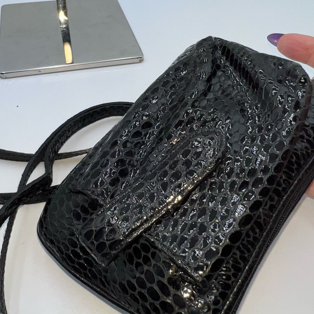 Brighton Brighton Vintage Small Crossbody Croc Embossed Wallet Size ONE SIZE - 5 Thumbnail