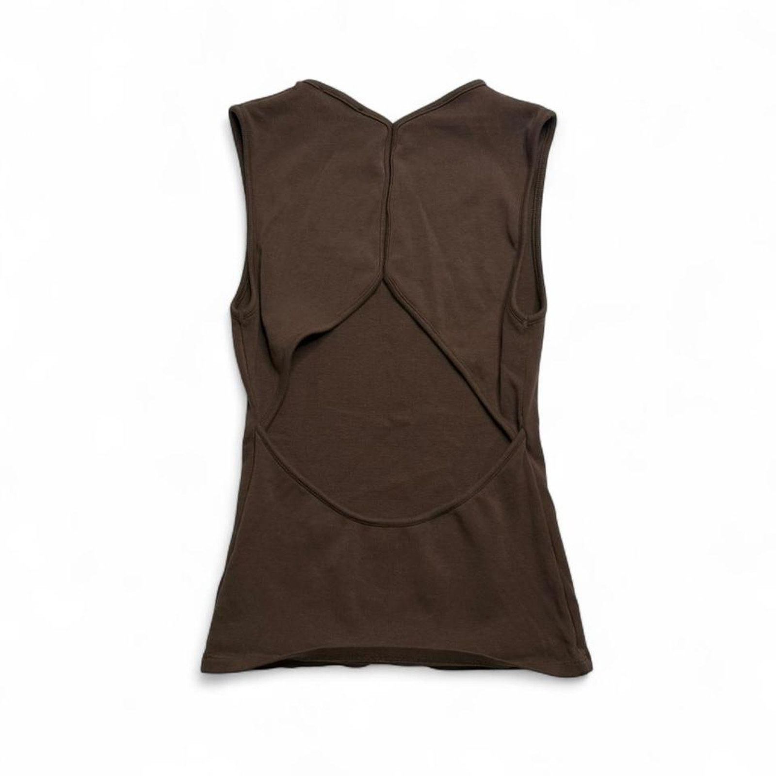 Zara Zara Brown Fitted Full Length Casual Open back size large Size L / US 10 / IT 46 - 6 Thumbnail