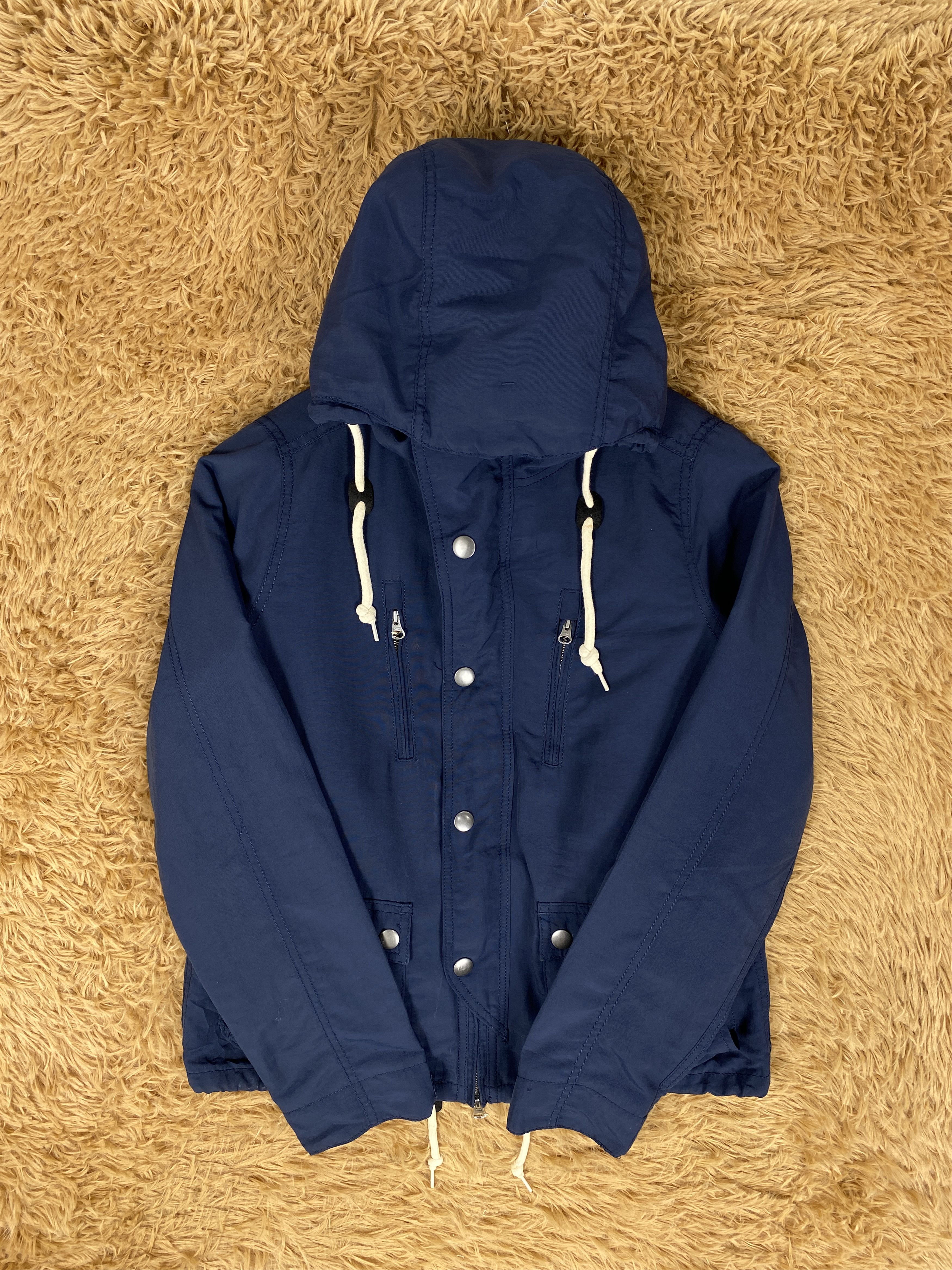 Japanese Brand Vintage Ichi Hoodie Fleece Lining Jacket J2218 Size US S / EU 44-46 / 1 - 5 Thumbnail