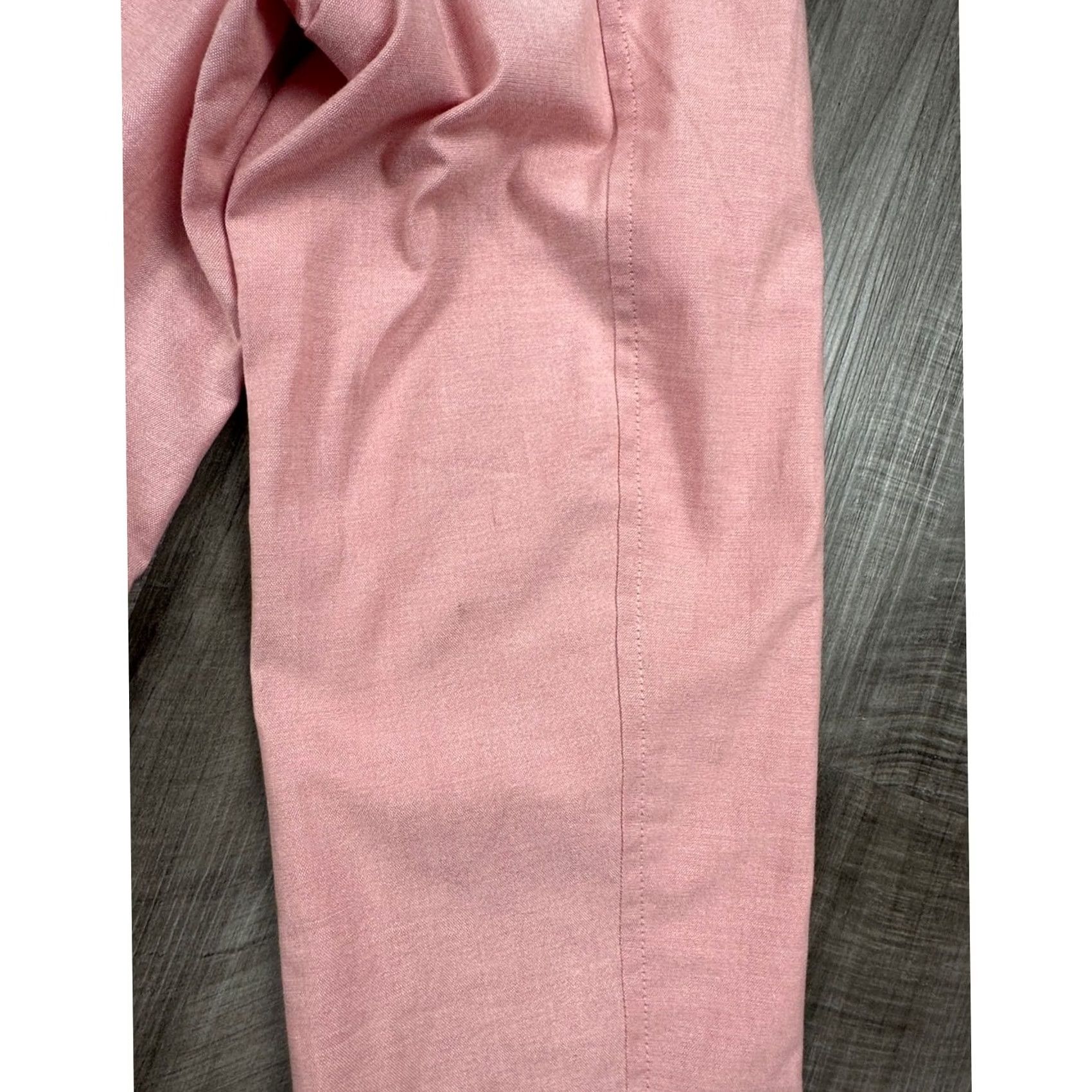 Nautica Nautica Blazer Shirt Patch Pocket Unstructured Travel - Large Mens Pink NWT Dusty Pink 2 Piece Cotton Spandex Size 42R - 4 Thumbnail