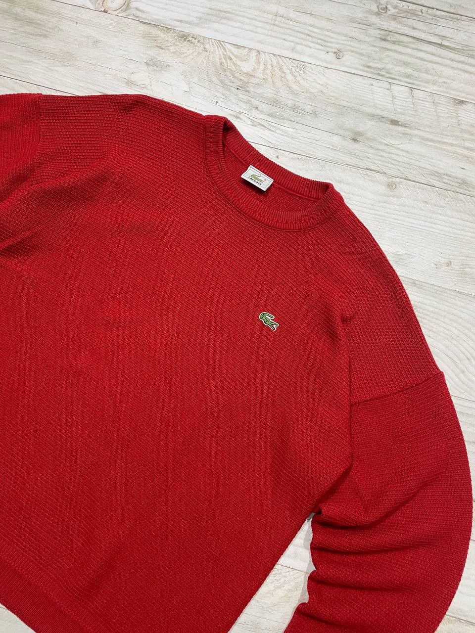 Lacoste Vintage Lacoste Knit Sweater Size US XL / EU 56 / 4 - 2 Thumbnail