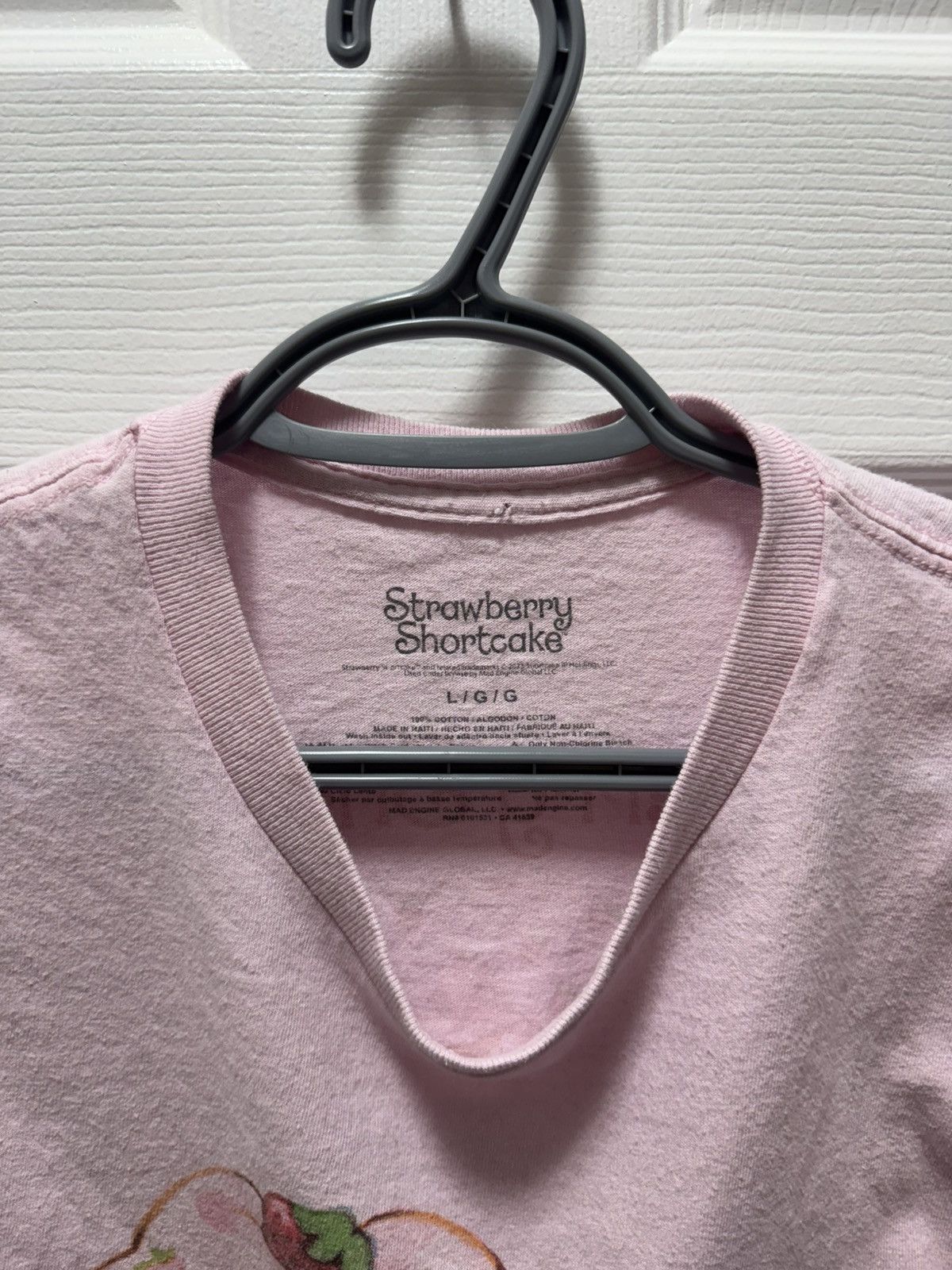 Strawberry Strawberry Shortcake Pink Vintage Faded Cotton Tee Size US M / EU 48-50 / 2 - 4 Thumbnail