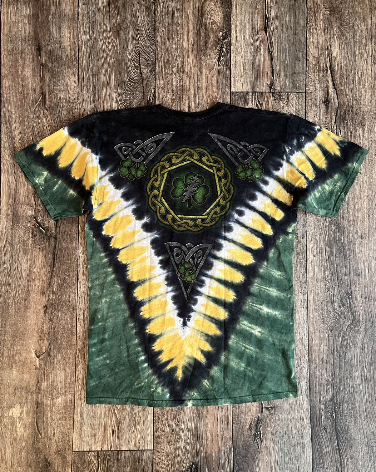 Band Tees VINTAGE GRATEFUL DEAD TIE DYE T-SHIRT AOP Size US L / EU 52-54 / 3 - 12 Thumbnail