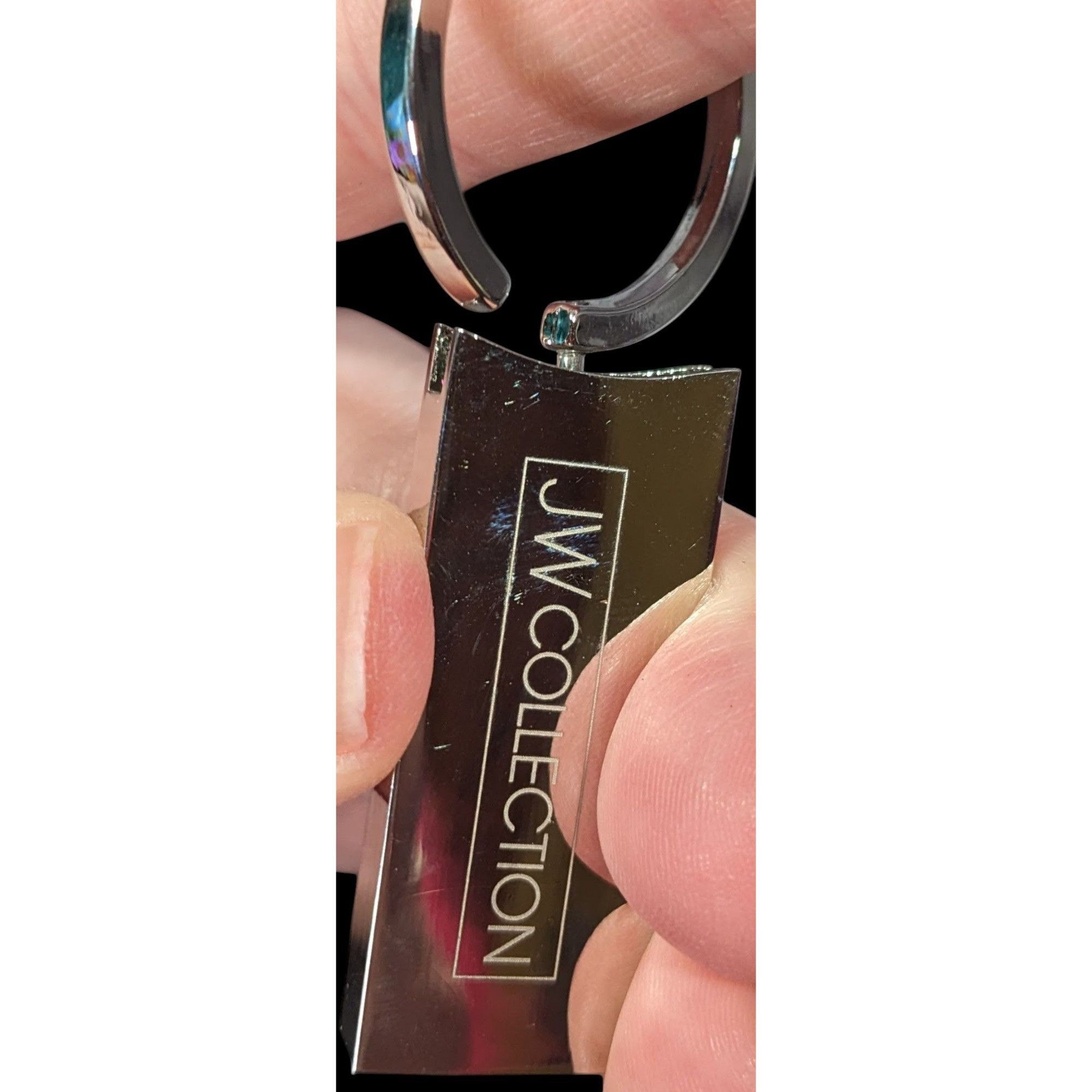 Other JW Collection Sleek Bright Silver Tone Keychain Size ONE SIZE - 4 Thumbnail