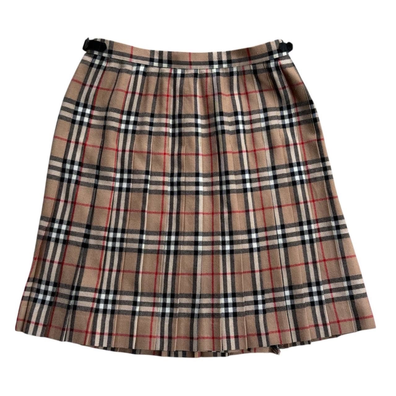 Burberry Vintage Burberry Nova Check Mini Skirt Size 38 Size 26" / US 2 / IT 38 - 2 Thumbnail