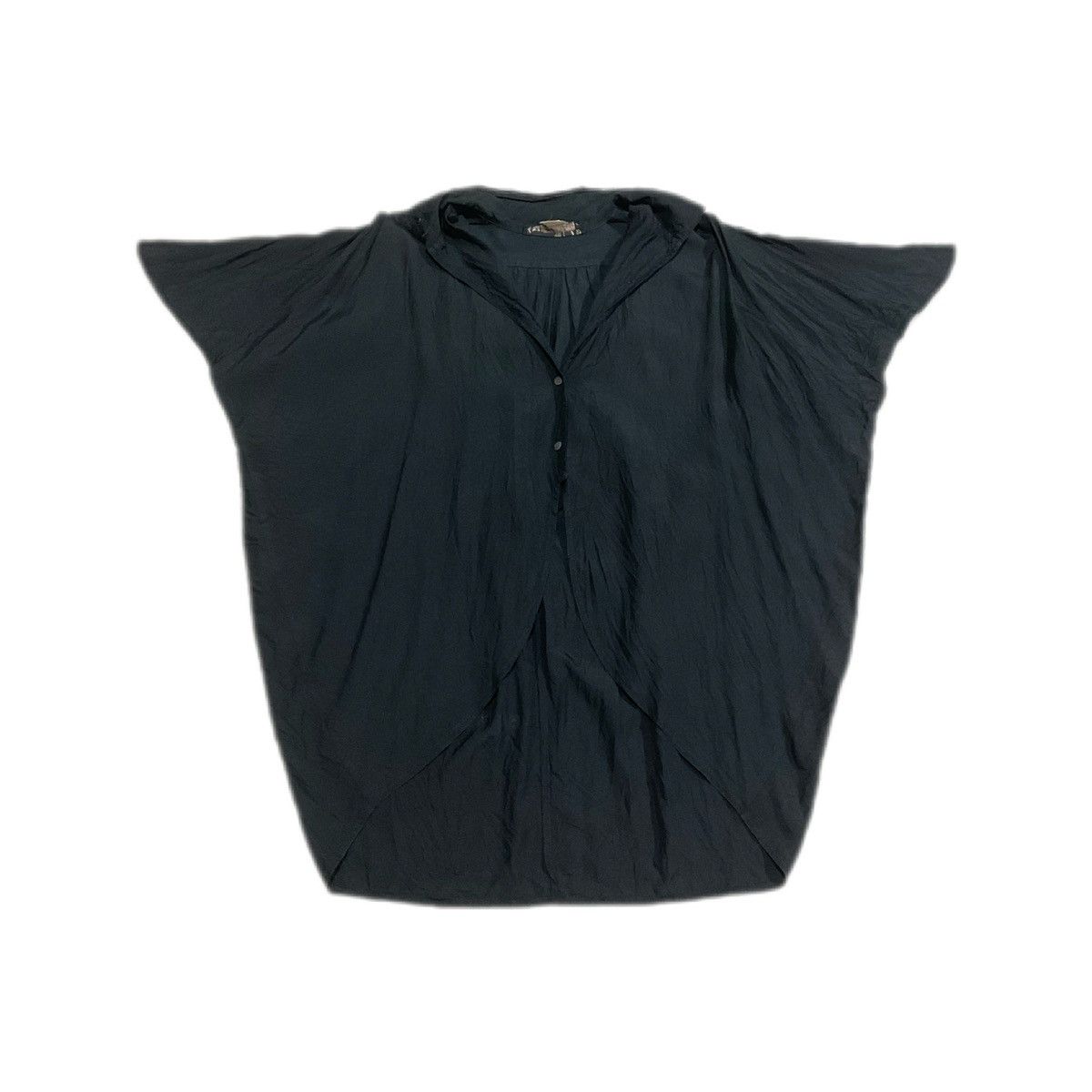 Japanese Brand × Vintage 🔥Vintage Police File Italy Silk Batwing Shirt Oversized Size US XL / EU 56 / 4 - 3 Thumbnail