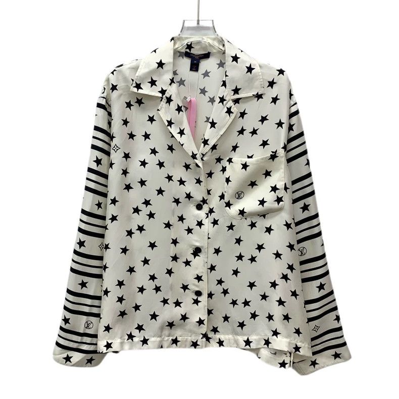 Louis Vuitton Louis Vuitton 22 Long Sleeve Shirts with White Stripes, Fi Size XS / US 0-2 / IT 36-38 - 1 Thumbnail
