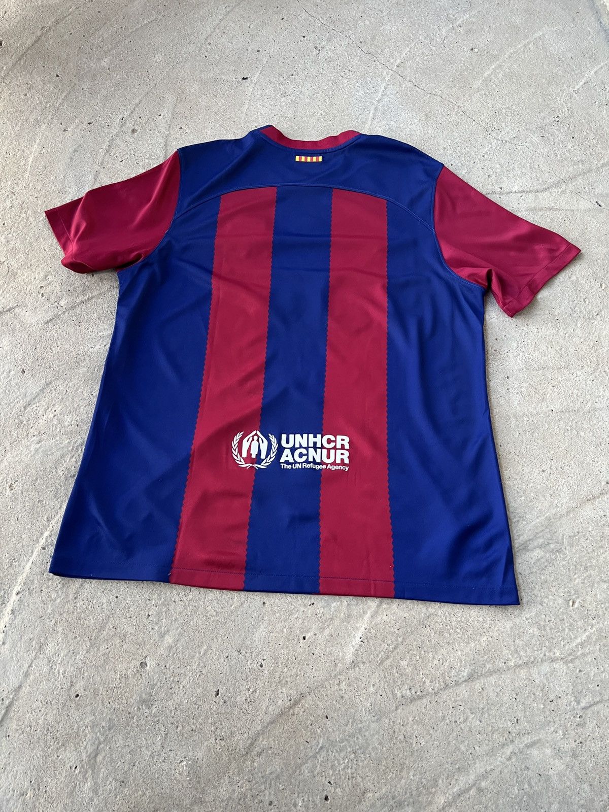 Nike Nike Barcelona Spotify Football Jersey Size US XL / EU 56 / 4 - 3 Thumbnail