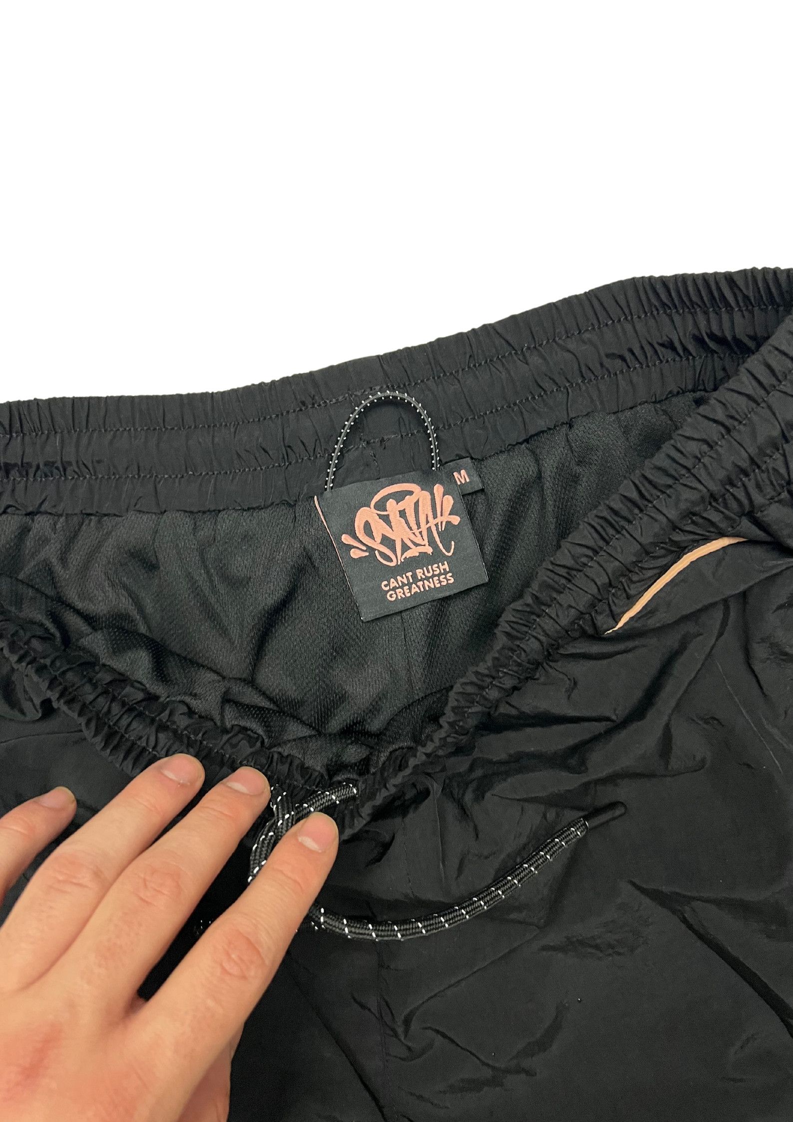 Designer × Streetwear Syna World Shell Tracksuit “BLACK