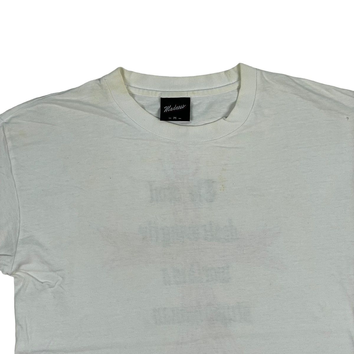 Madness Vintage Morldisa Stupidity Tee Size US XS / EU 42 / 0 - 4 Thumbnail