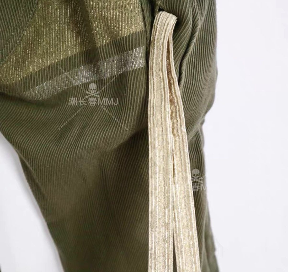 Mastermind Japan Green Cargo Pants with Multiple Pockets - Size 34 Size US 34 / EU 50 - 3 Thumbnail