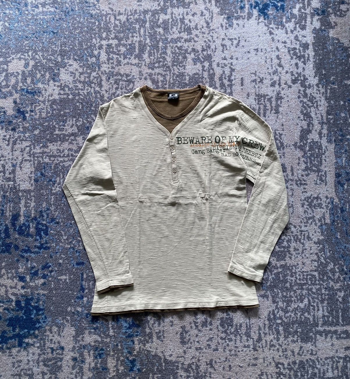 If Six Was Nine Y2K Nylaus Crew double Layer Ifsix lgb Style Size US M / EU 48-50 / 2 - 1 Thumbnail