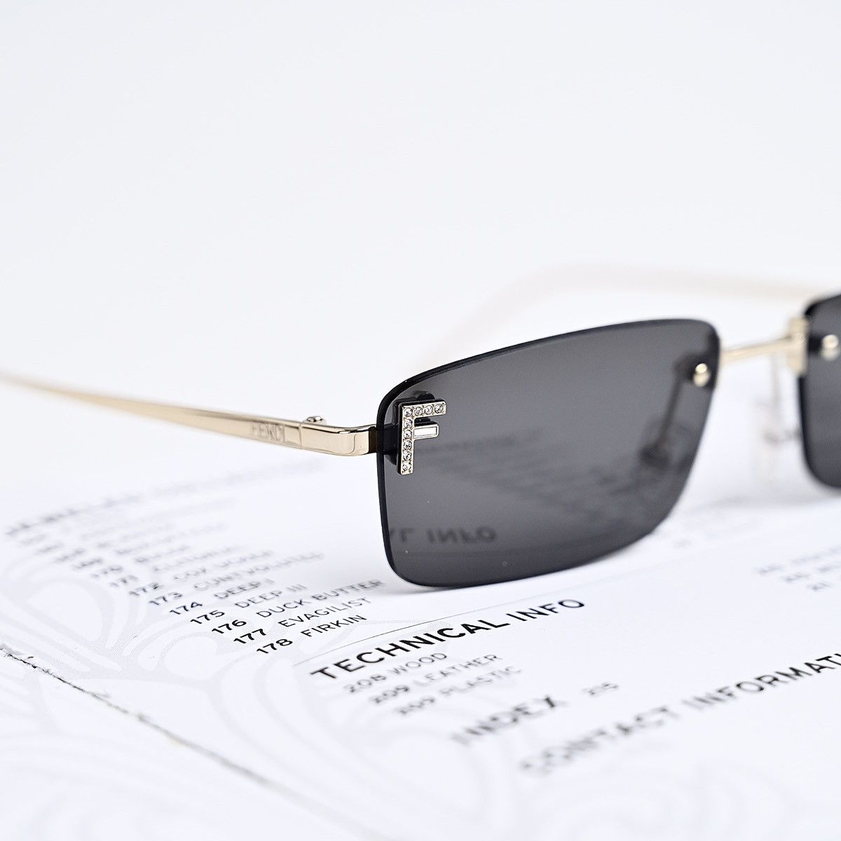 Fendi FENDI FE4172US SUNGLASSES Size ONE SIZE - 4 Thumbnail