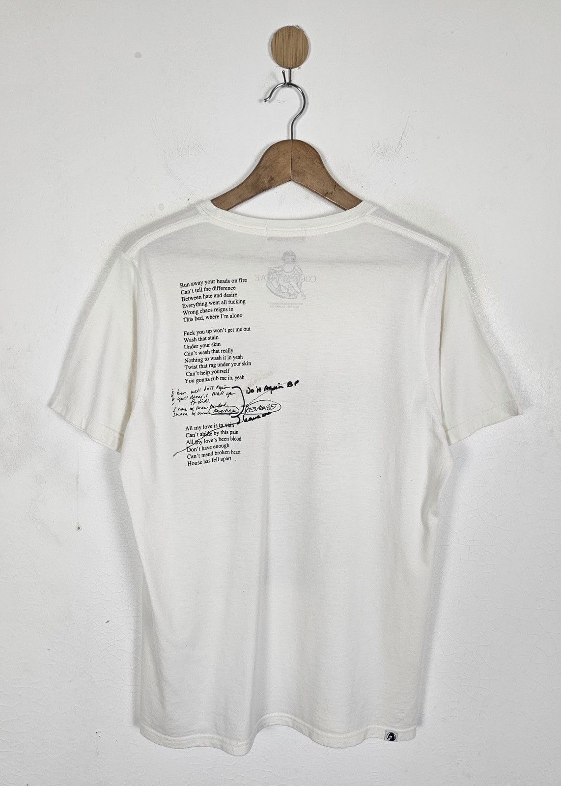 Hysteric Glamour Hysteric Glamour Courtney Love Hole I Will be Swan shirt Size US L / EU 52-54 / 3 - 2 Thumbnail