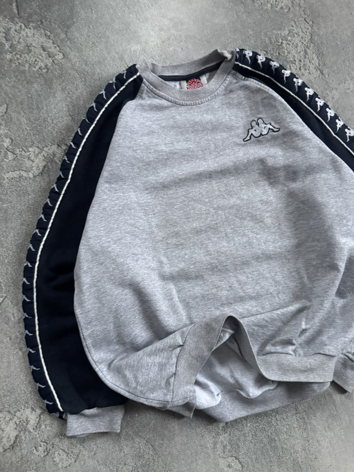 Kappa Kappa L/size vintage sweatshirts jumper pullover stripes Size US L / EU 52-54 / 3 - 3 Thumbnail
