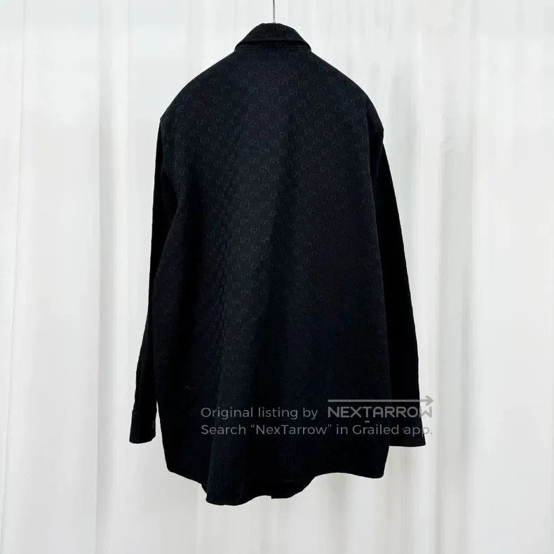 Gucci Gucci Monogram Denim Shirt Jacket. Size US L / EU 52-54 / 3 - 2 Thumbnail