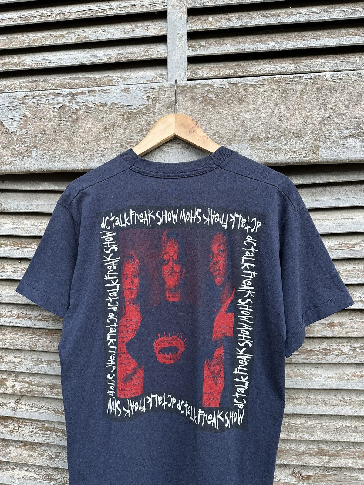 Band Tees 👹Vintage Dc Talk Freak Show Single Stitch Made In USA Size US L / EU 52-54 / 3 - 9 Thumbnail