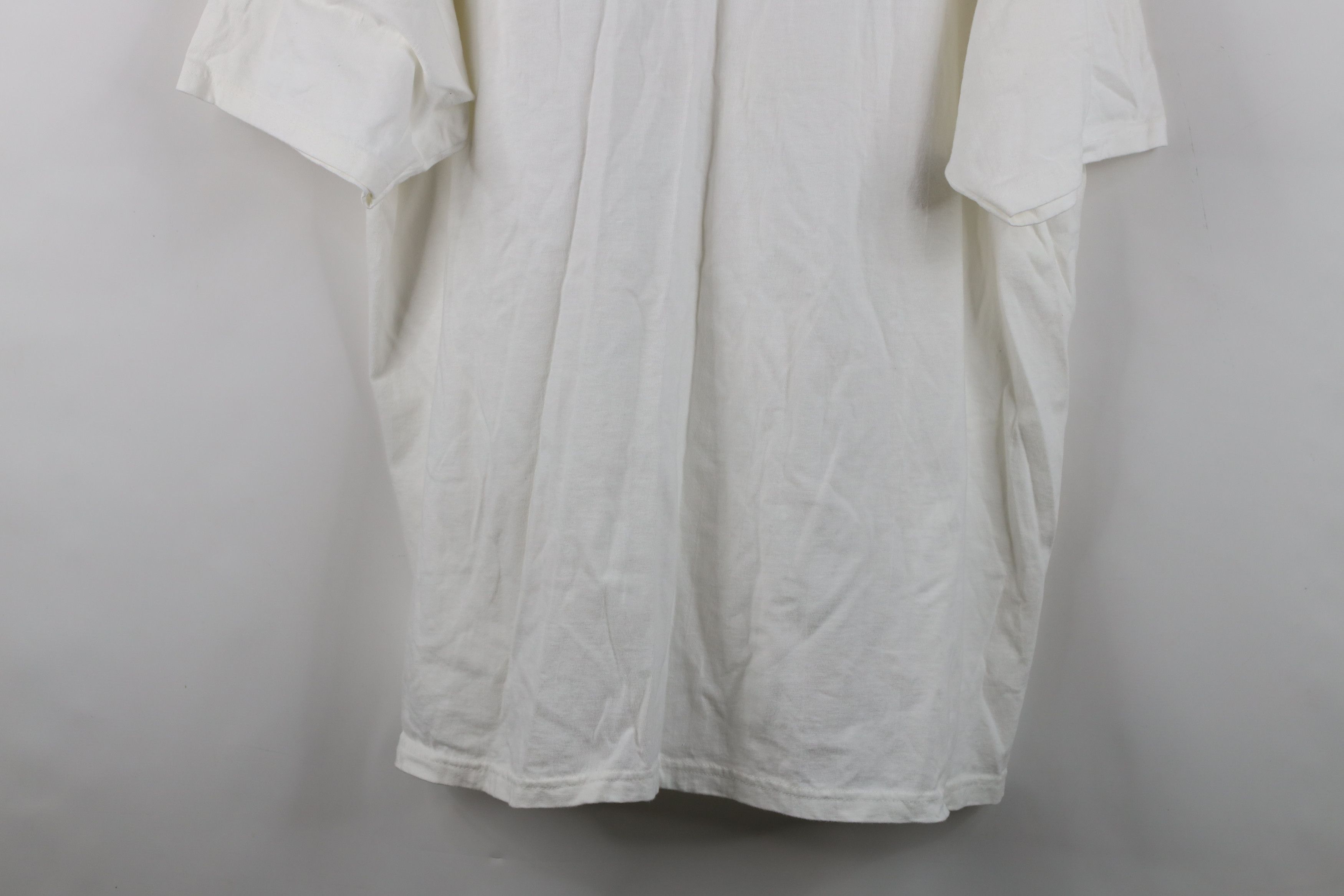 Hanes Vintage 90s Hanes Beefy Heavyweight Short Sleeve T-Shirt Size US XXL / EU 58 / 5 - 3 Thumbnail