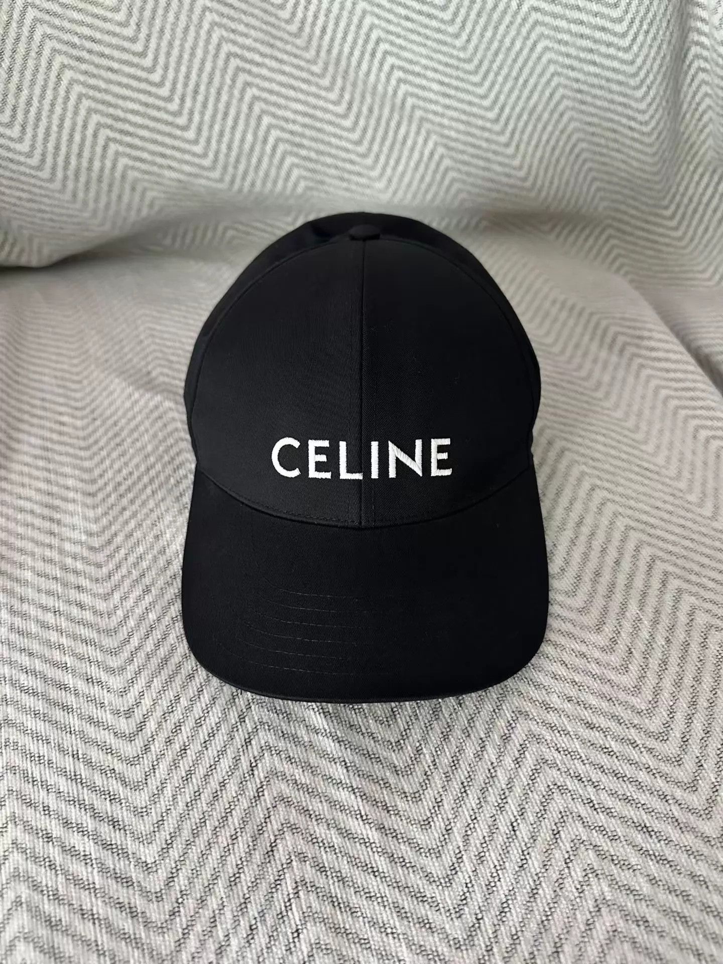Celine CELINE Black Baseball Cap L New Size ONE SIZE - 1 Thumbnail