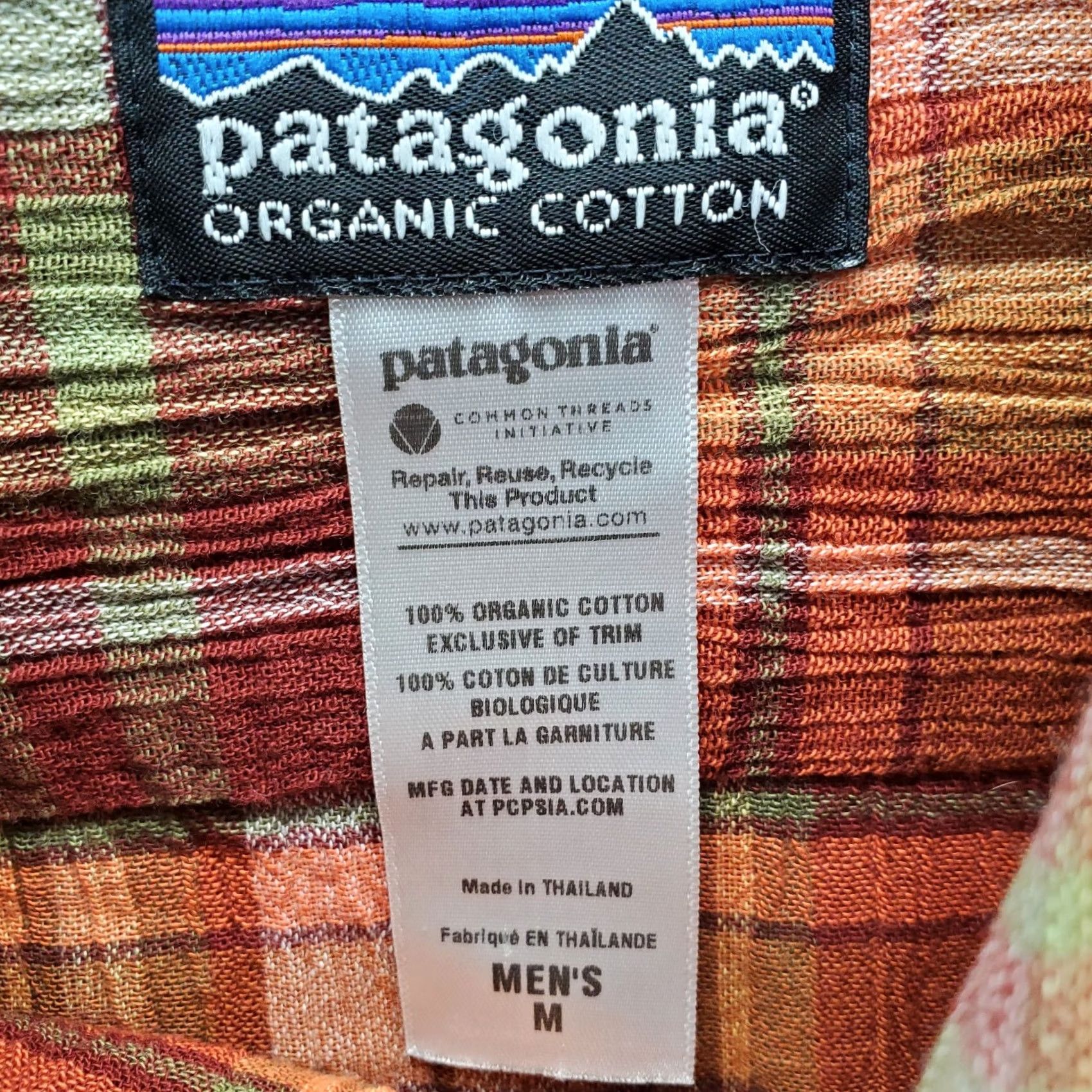Patagonia Patagonia Shirt Mens Medium Multi Plaid Long Sleeve Collared Button-Up Casual Size US M / EU 48-50 / 2 - 6 Thumbnail