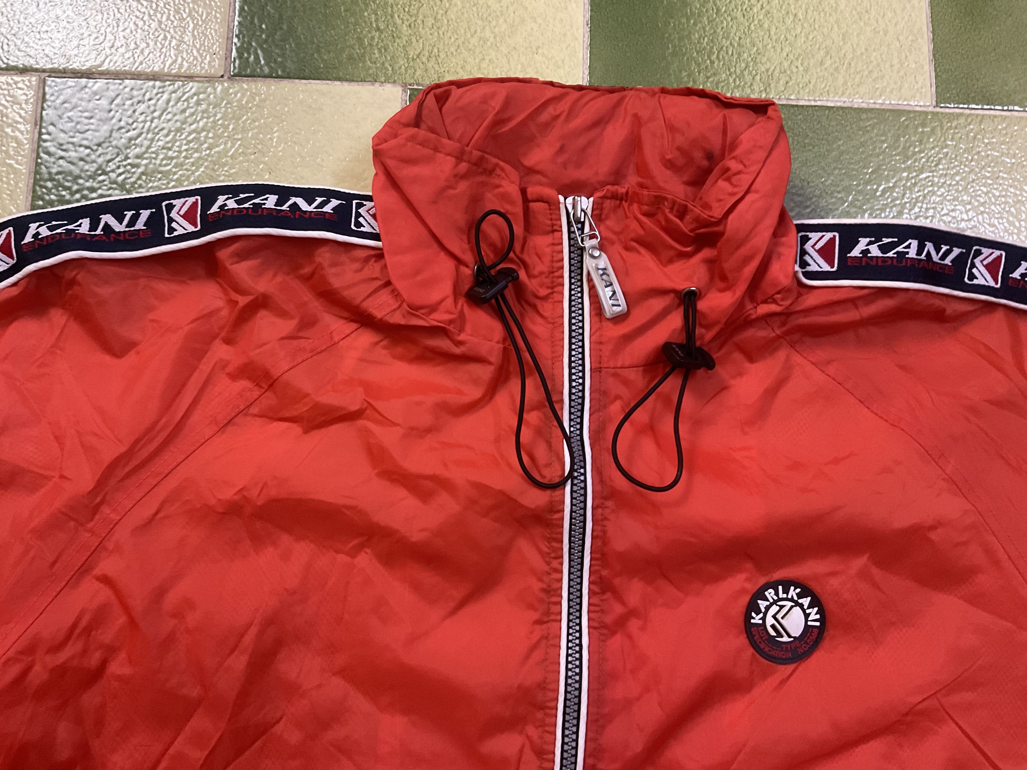Karl Kani Vintage Karl Kani tapered packable hooded windbreaker jacket Size US XL / EU 56 / 4 - 3 Thumbnail