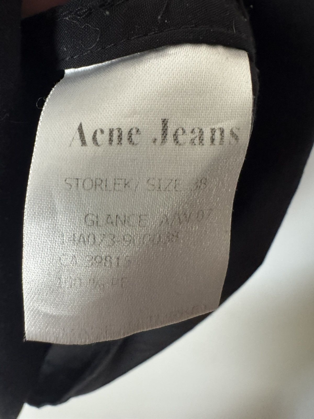 Acne Studios Vintage Acne Studios Black Avant Garde Frayed Collar Dress Size S / US 4 / IT 40 - 13 Thumbnail