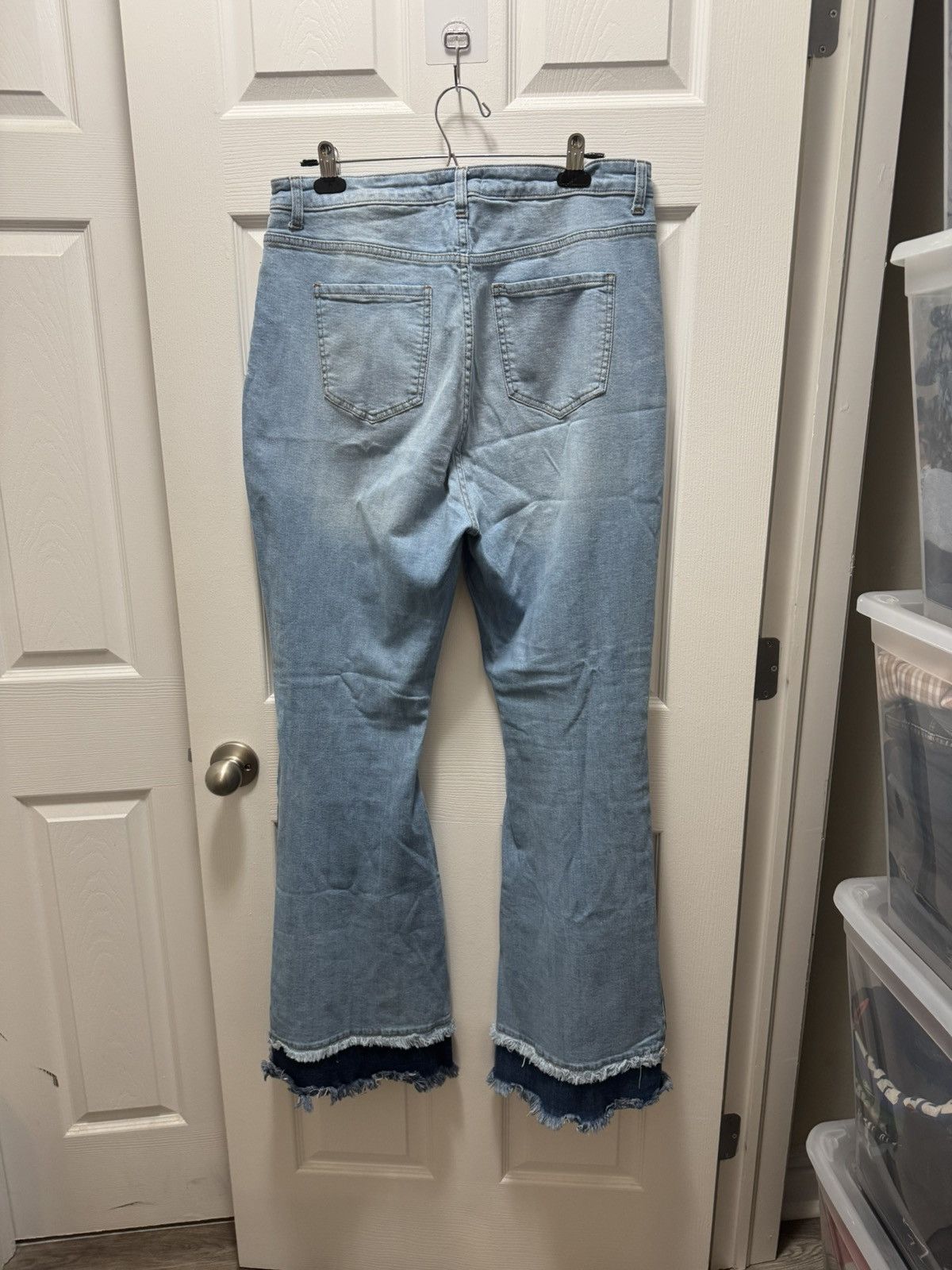 Japanese Brand Aphrodite Bolan Denim Jeans Custom Stitch Bootcut Flared Size US 38 / EU 54 - 2 Thumbnail