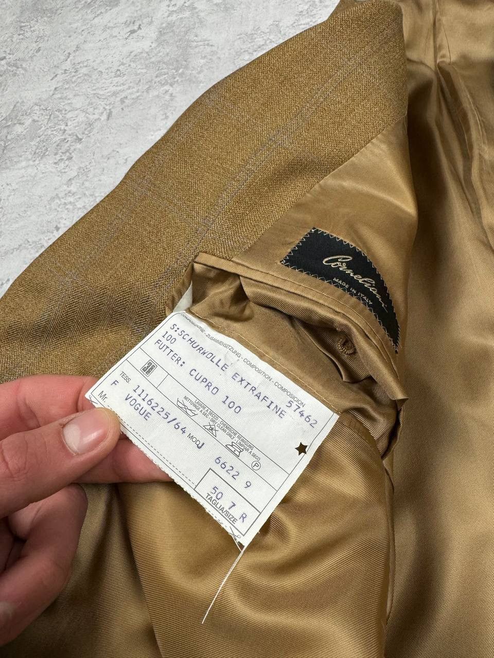 Corneliani Corneliani Super 100'S Extrafine Merinos Italy Bleazer 50 Size 50R - 16 Thumbnail