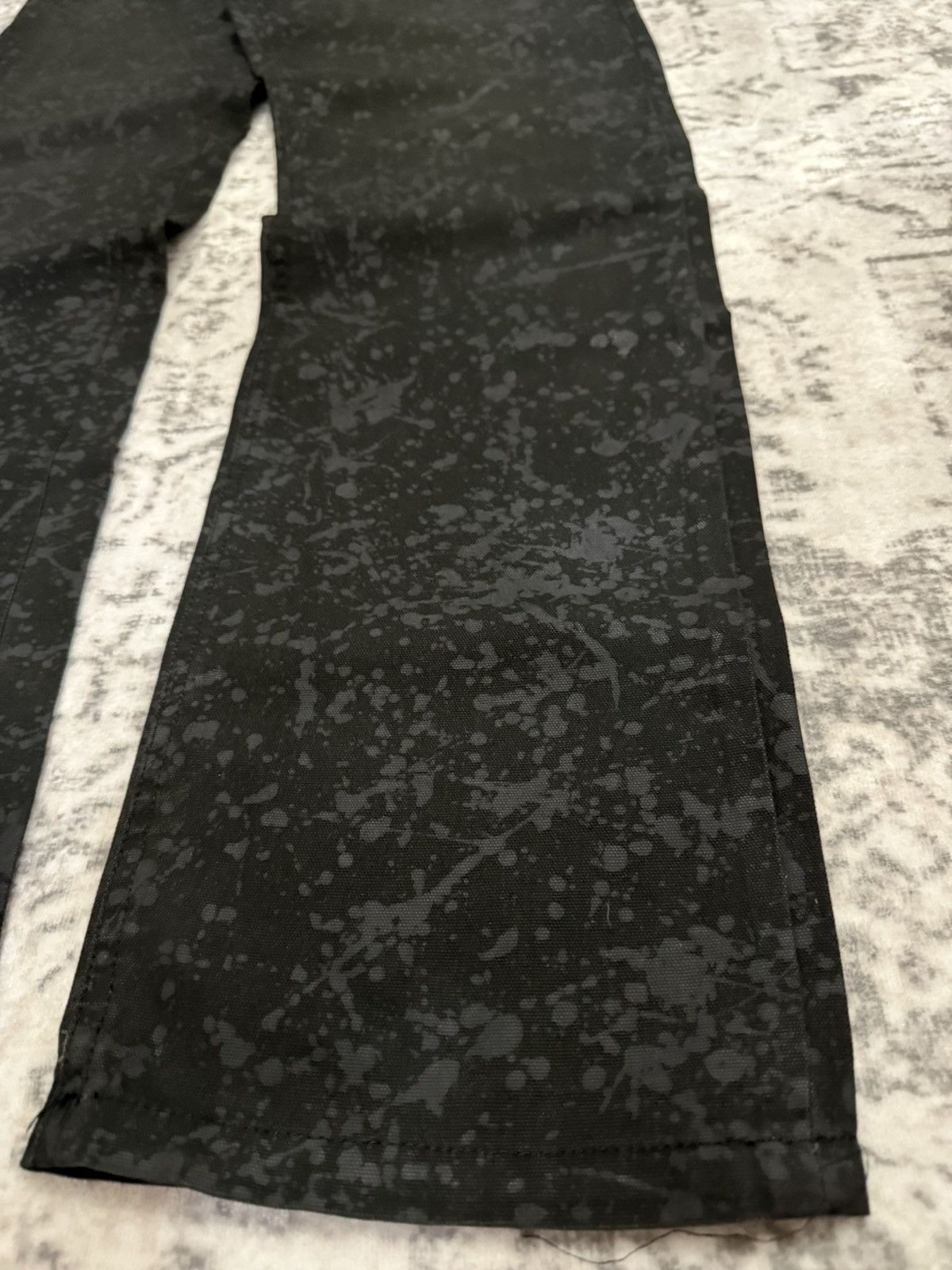 If Six Was Nine 5351 Pour les Homme Artisanal Studs Blackout Splatter Pants Size US 30 / EU 46 - 10 Thumbnail