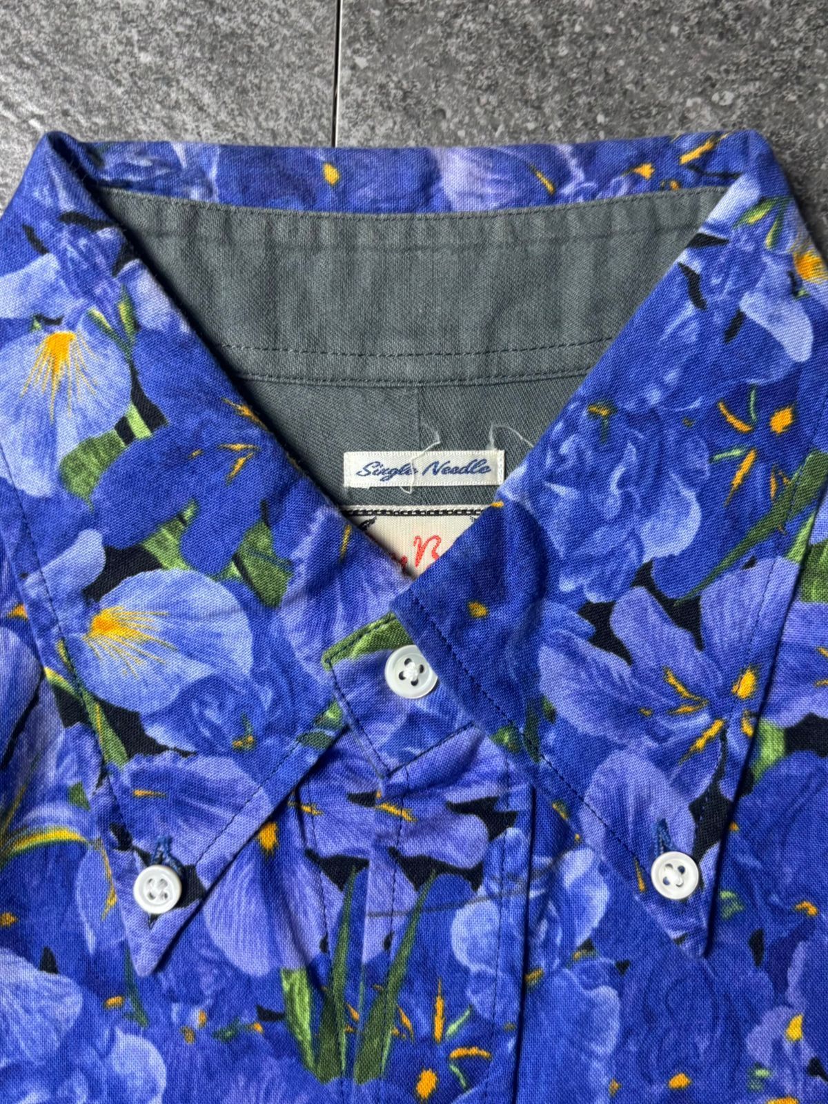 Dry Bones 2000s Dry Bones Japan Single Needle Floral Shirt Size US S / EU 44-46 / 1 - 3 Thumbnail