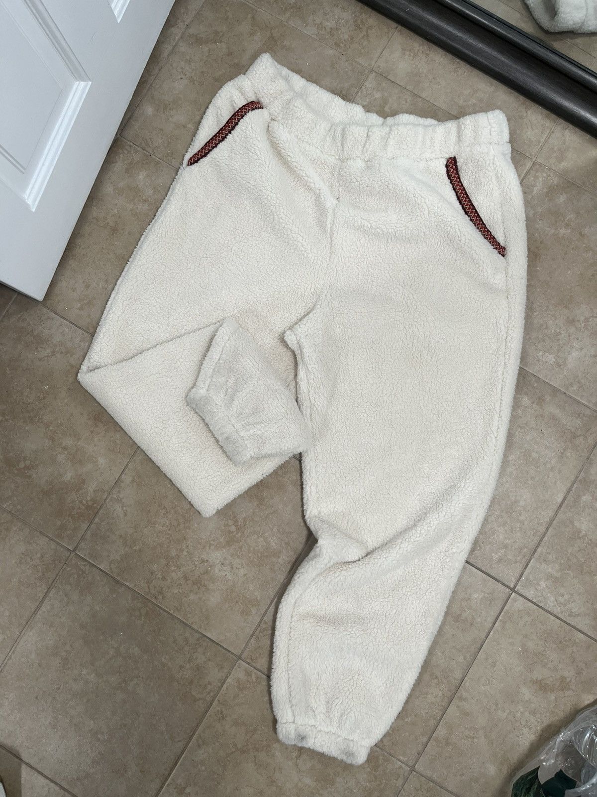 UGG Tasman Straight Sherpa Fleece Sweatpants size XL mens