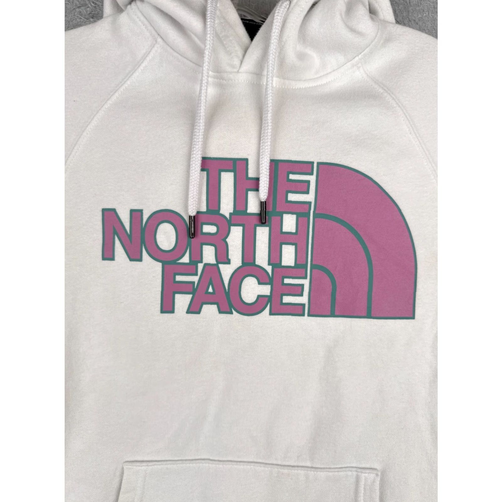 The North Face VINTAGE The North Face Hoodie Womens XS White Pullover Logo Pocket Regular Size XS Blues? (Note: Ensure no extra text) Size XS / US 0-2 / IT 36-38 - 6 Thumbnail