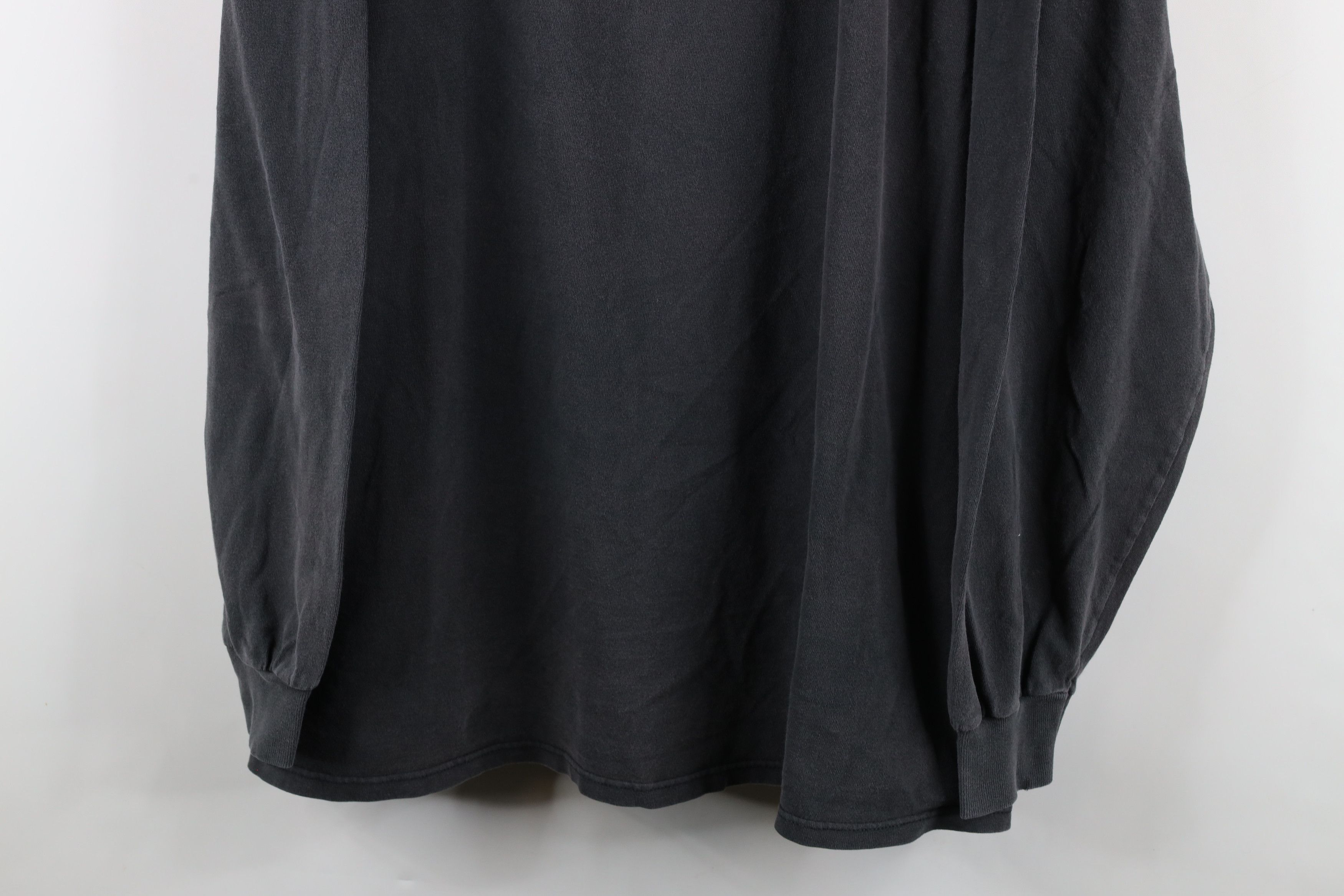 Vintage Vintage 90s Union Made Long Sleeve T-Shirt Gray USA Cotton Size US XXL / EU 58 / 5 - 3 Thumbnail
