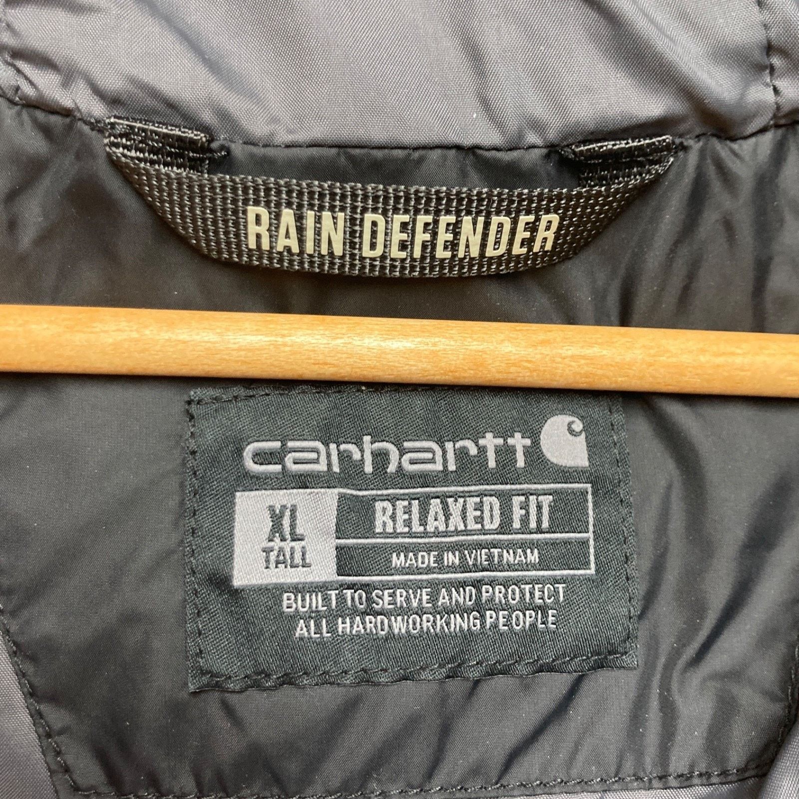 Carhartt Carhartt Rain Defender Hooded Puffer Jacket Mens XL TALL Size US XL / EU 56 / 4 - 3 Thumbnail
