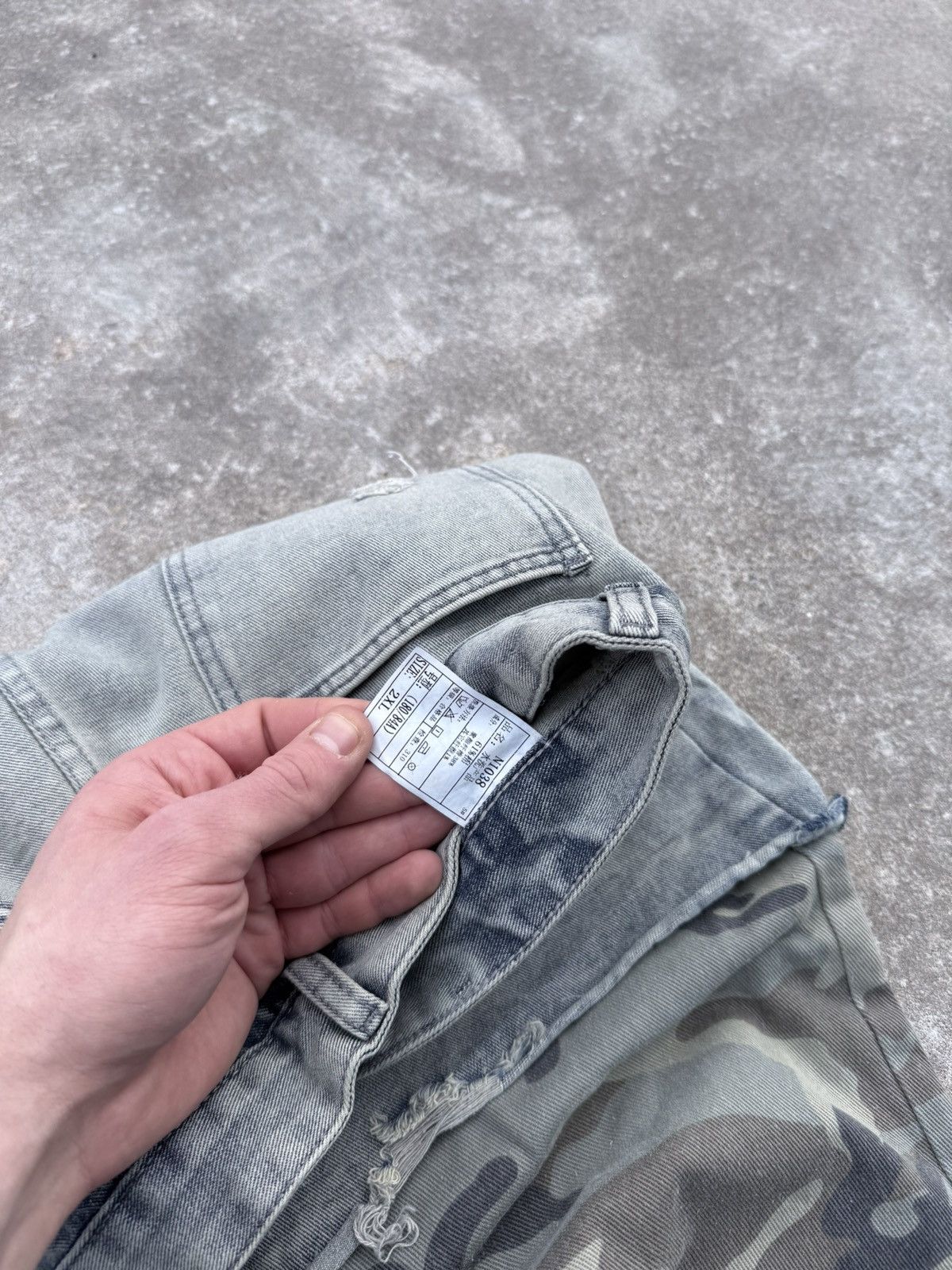Other Vintage Y2K avantgarde streetwear oversized wide track jeans Size US 32 / EU 48 - 10 Thumbnail