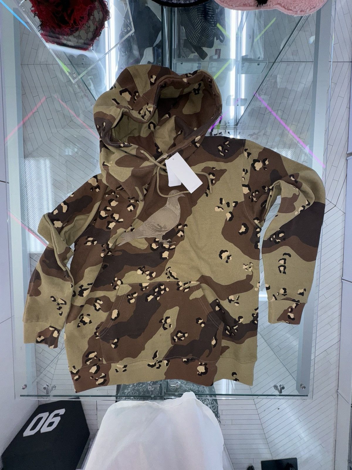 image of Staple X Atmos Circa 2020 Complex Hoodie Camo, Men's (Size XL)